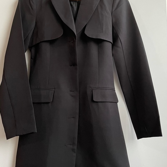 SHEIN Lapel Collar Flap Detail Blazer - Picture 5 of 8